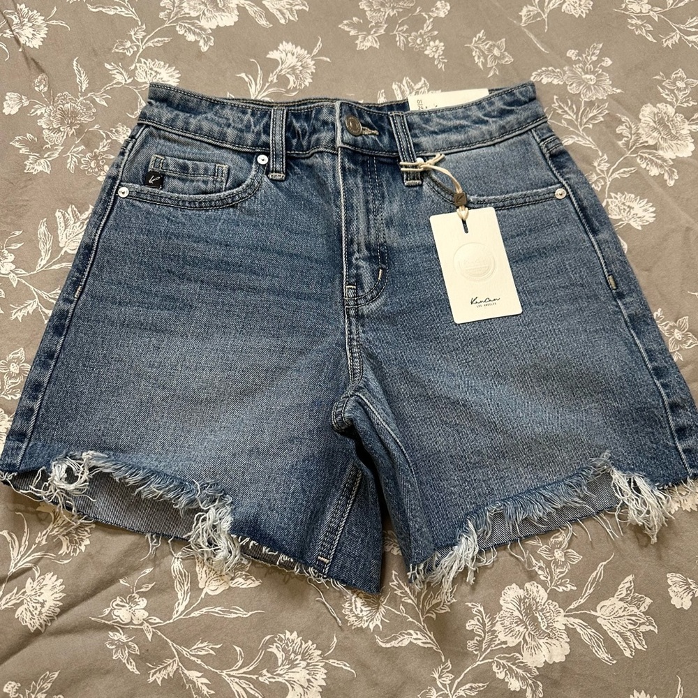 KanCan Denim Blue Women Shorts